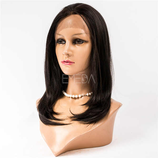 Peruvian human hair full lace wigs for sale YJ102